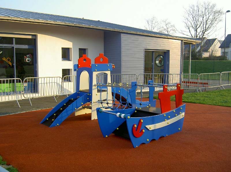 Installation aires de jeux Quimper